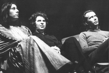 Maria Farantouri, Mikis Theodorakis und Petros Pandis